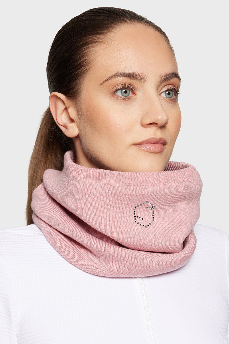 Samshield Crystal Square Neck Warmer Blush Pink 