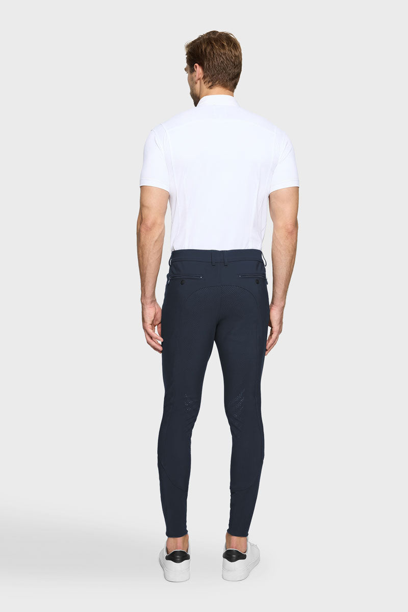 Samshield Men's Raphael Full Grip Breeches Navy