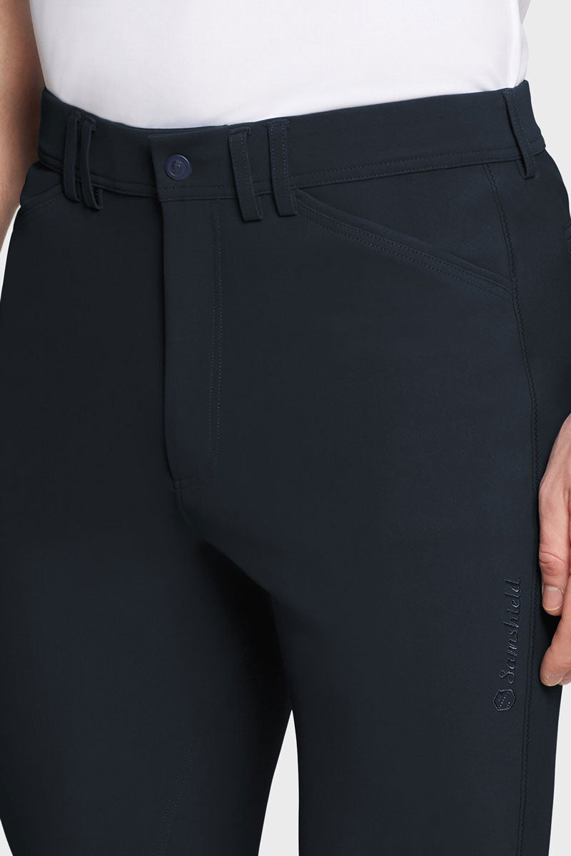 Samshield Men's Raphael Knee Grip Breeches Navy
