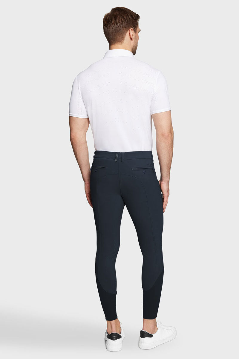 Samshield Men's Raphael Knee Grip Breeches Navy