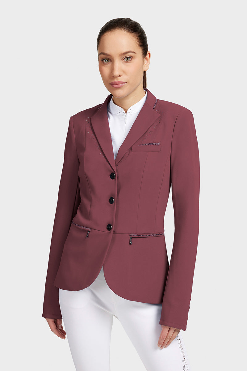 Samshield Victorine Crystal Fabric Show Jacket Amarante