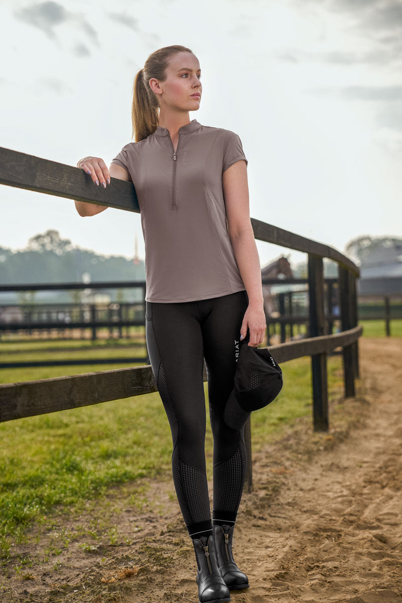 Ariat Breathe EOS Half Grip Tight Black