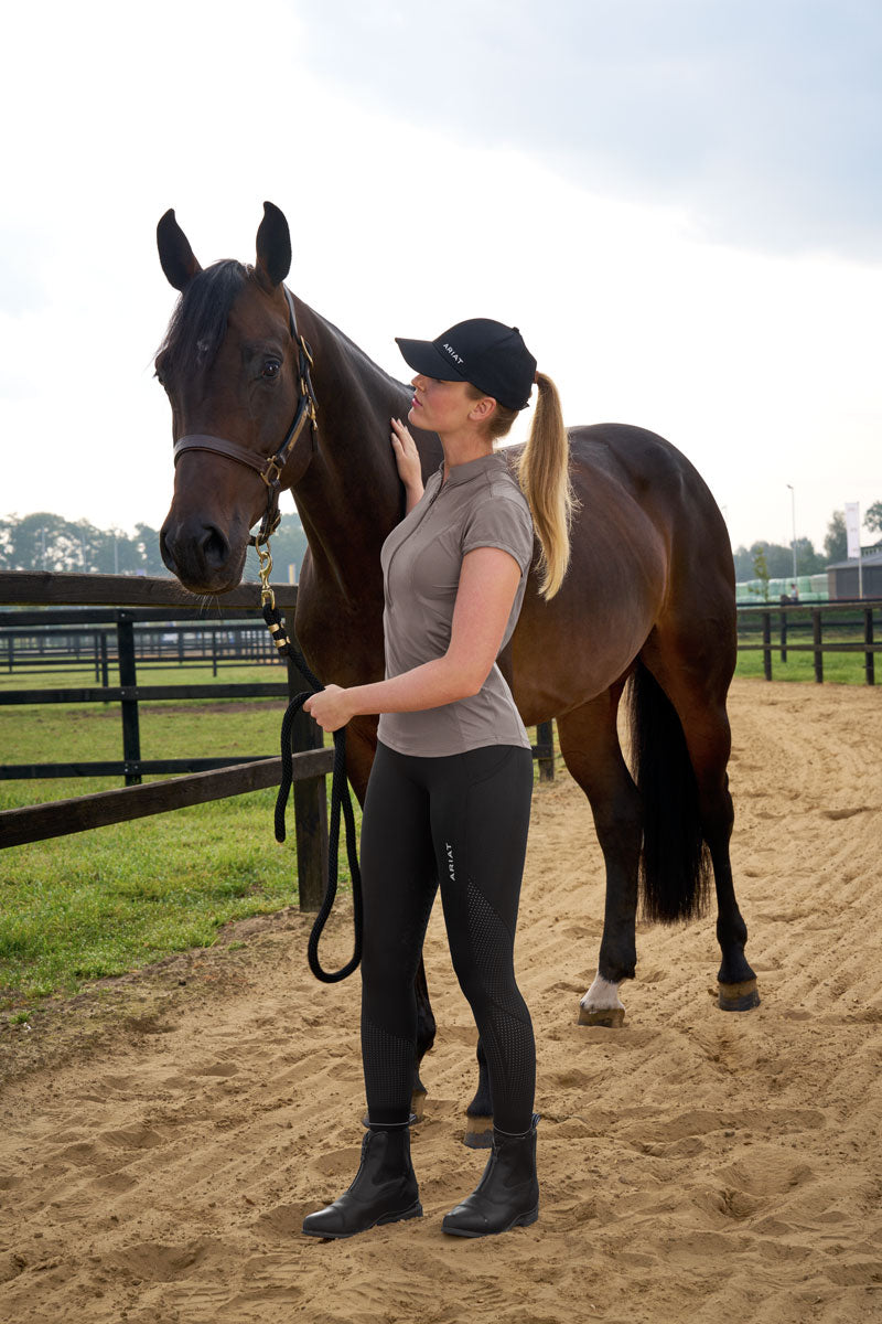 Ariat Breathe EOS Half Grip Tight Black