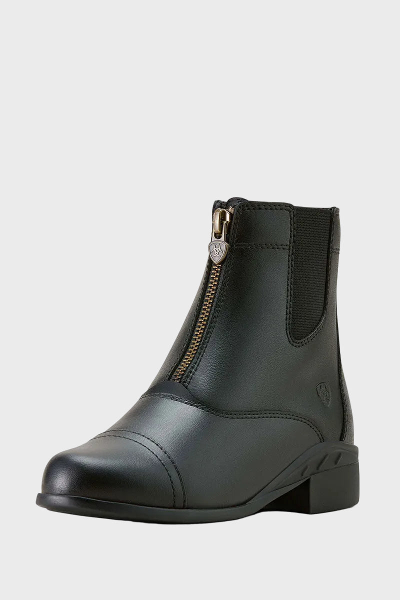 Ariat Kids Scout Zip Paddock Boot Black