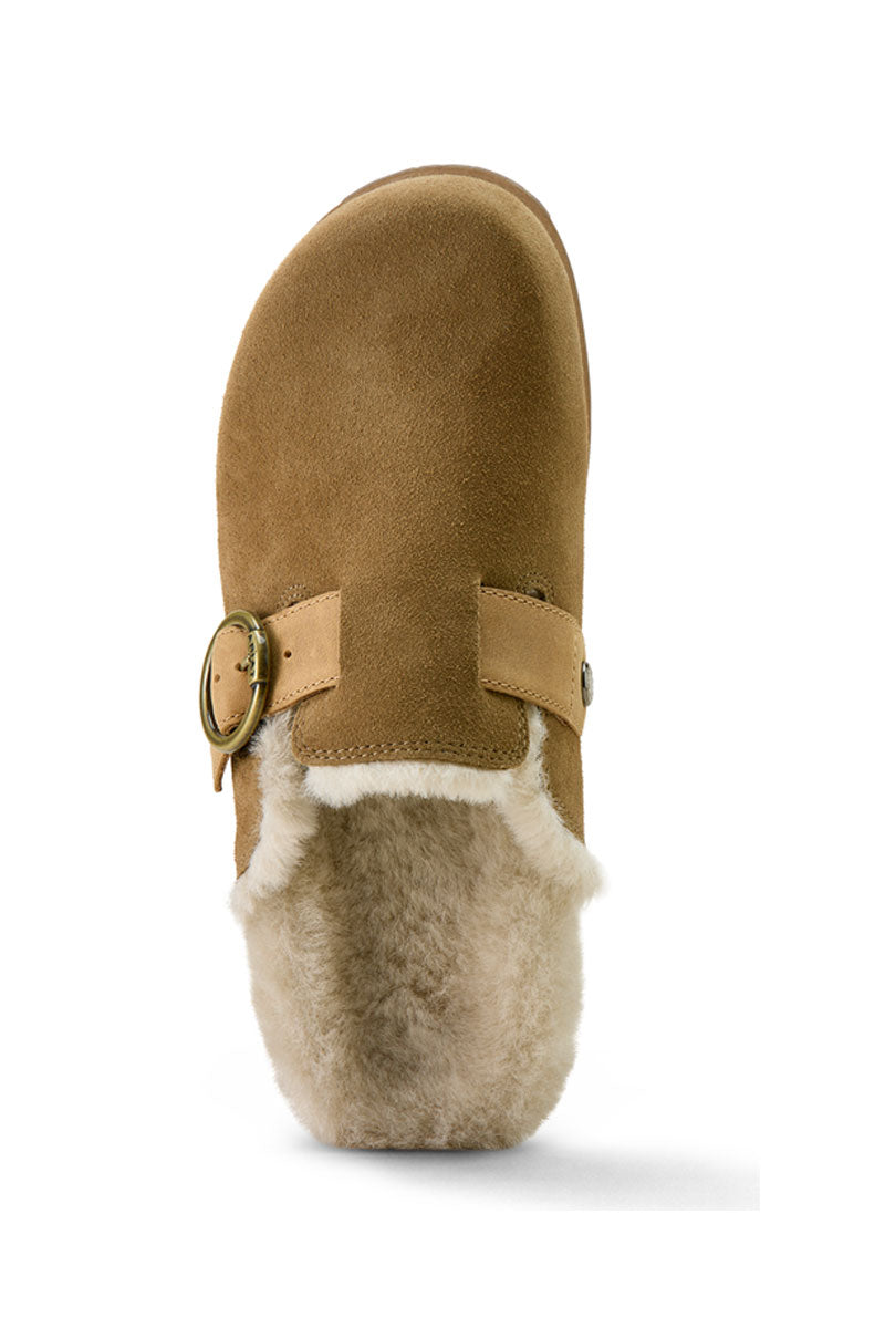 Ariat Country Mule Sherpa Ranch Brown Suede