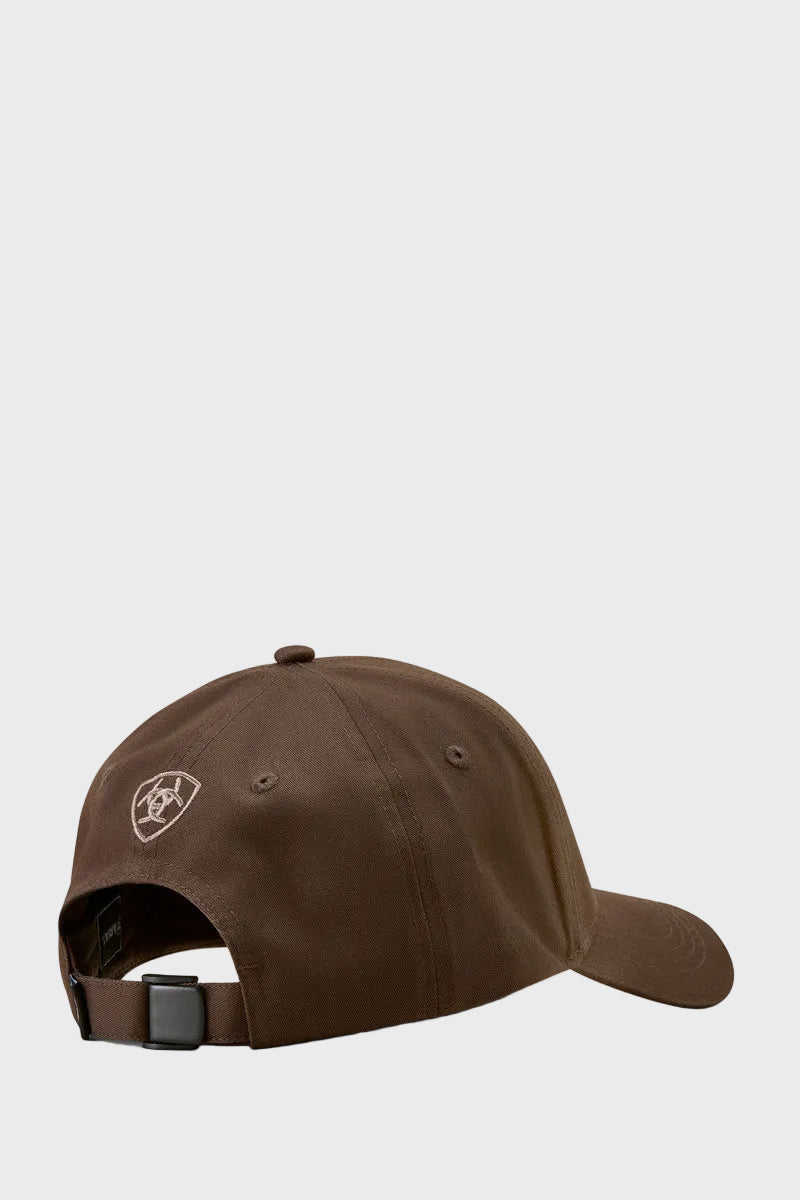 Ariat Show Baseball Cap Chocolate