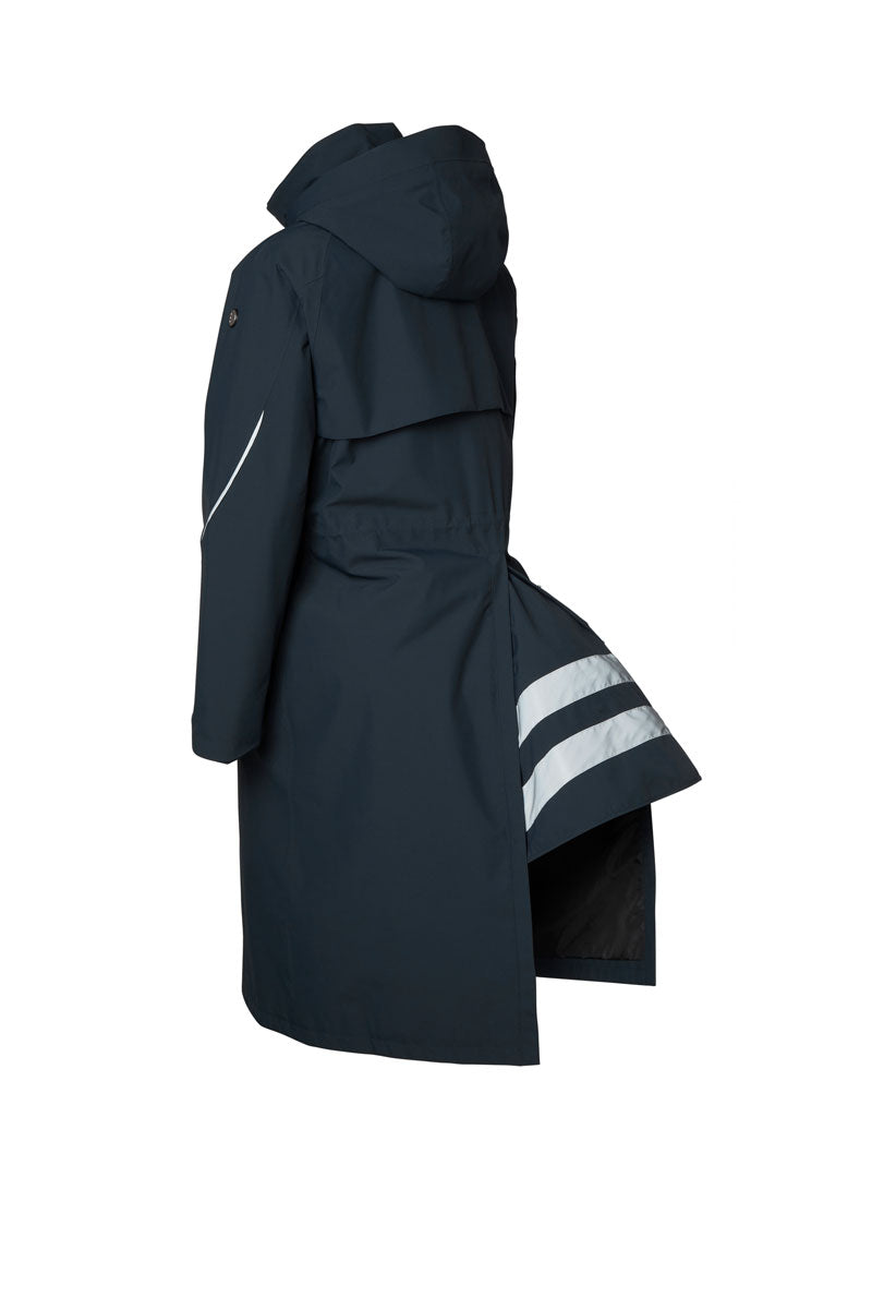 Stierna Men's Sky Raincoat Midnight Navy