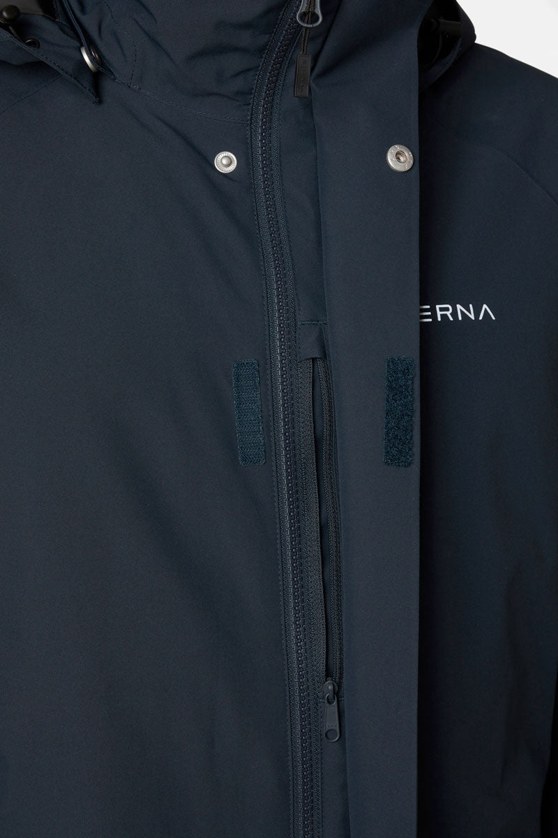 Stierna Men's Sky Raincoat Midnight Navy