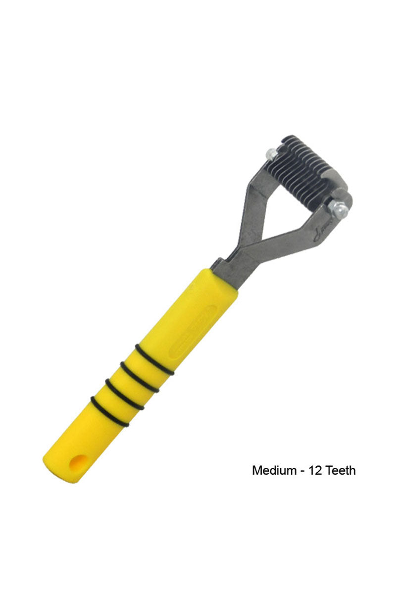 Smart Grooming Smart Tails Yellow Handle Medium