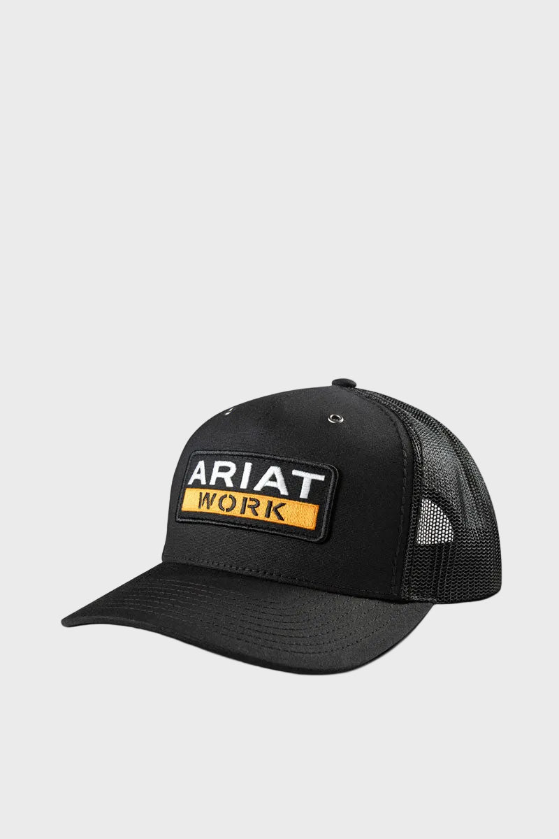 Ariat Work Patch Snapback Cap Black