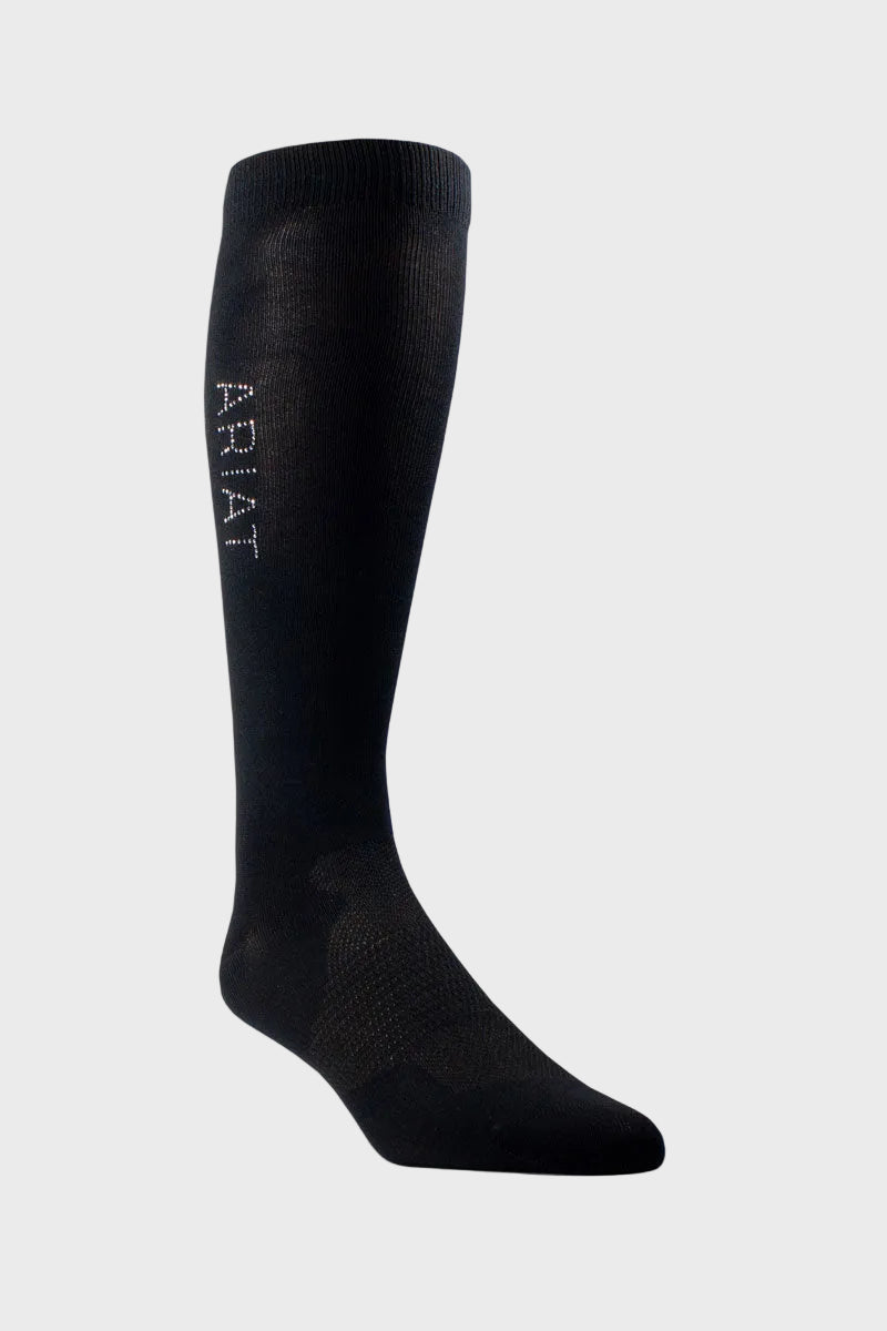 Ariat AriatTEK Radiant Sock Black