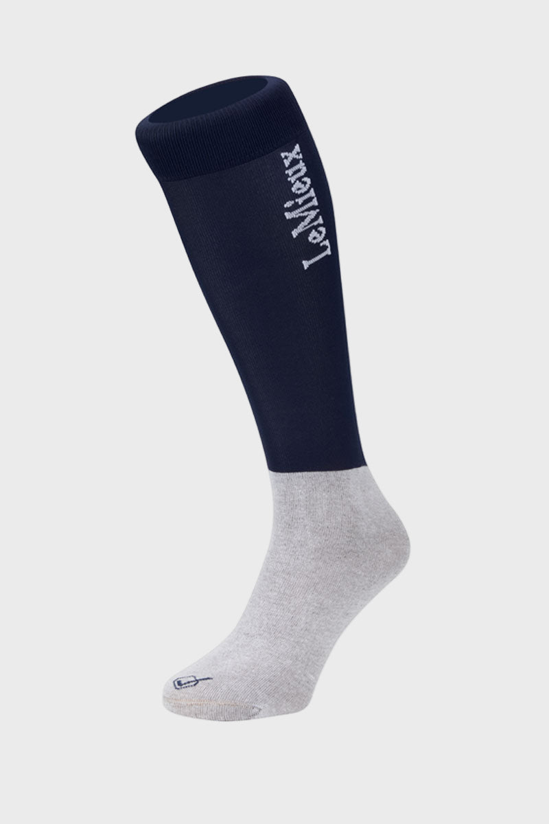 Le Mieux Junior Competition Socks (Twin Pack) Navy