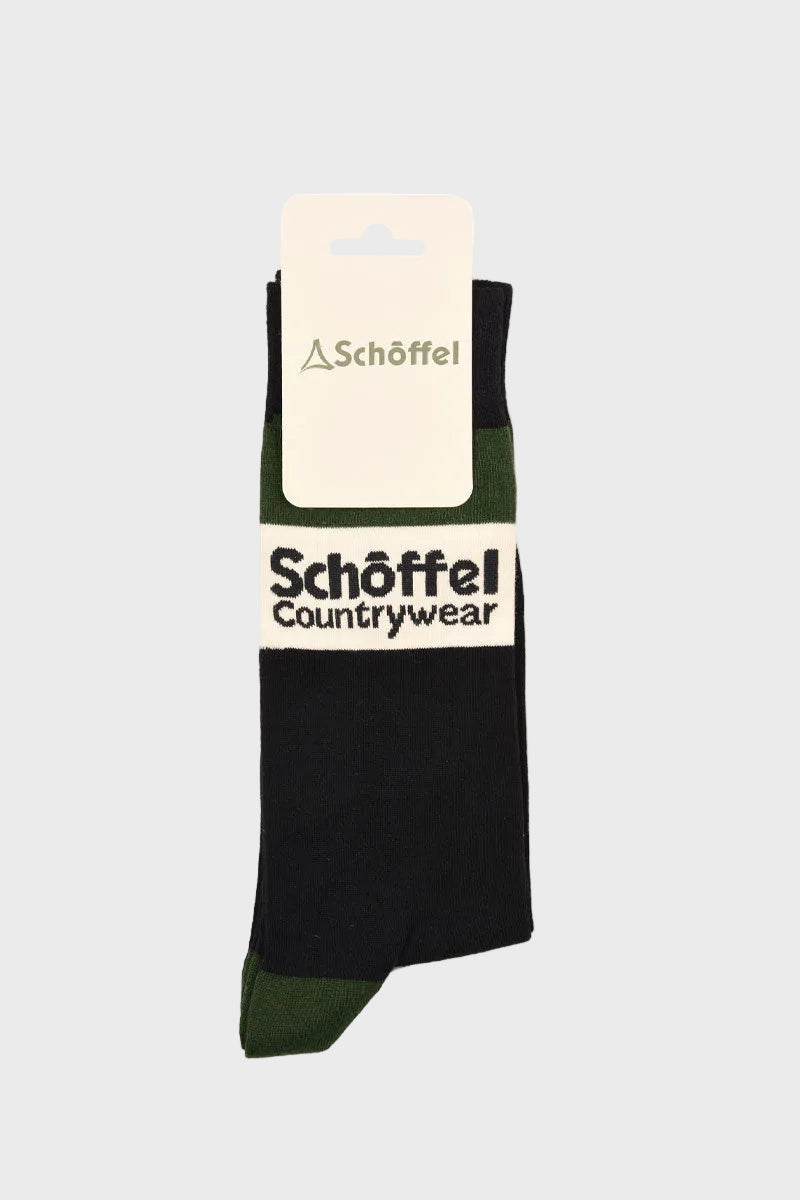Schōffel Men's Single Cotton Sock Pine Heritage