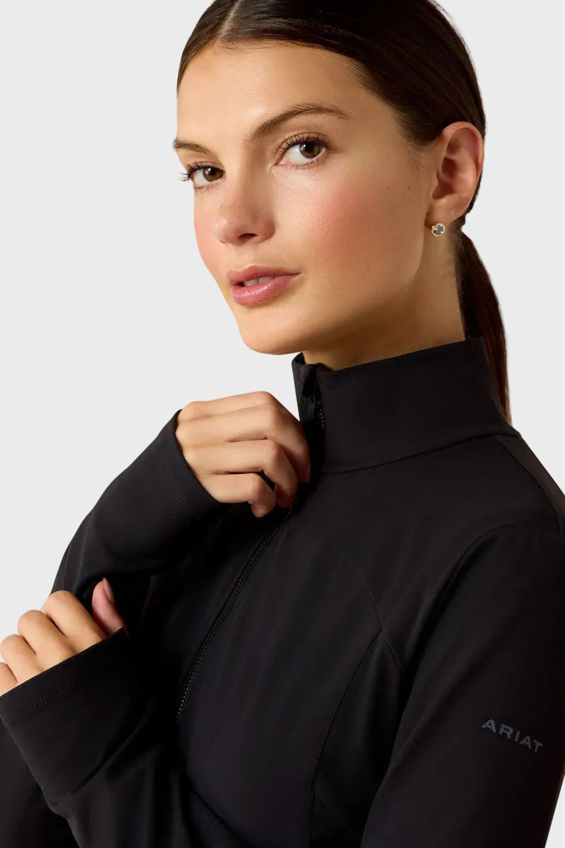Ariat Solveil Full Zip Sweatshirt Black