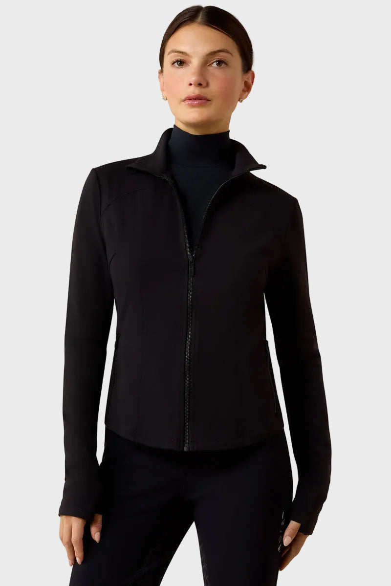 Ariat Solveil Full Zip Sweatshirt Black