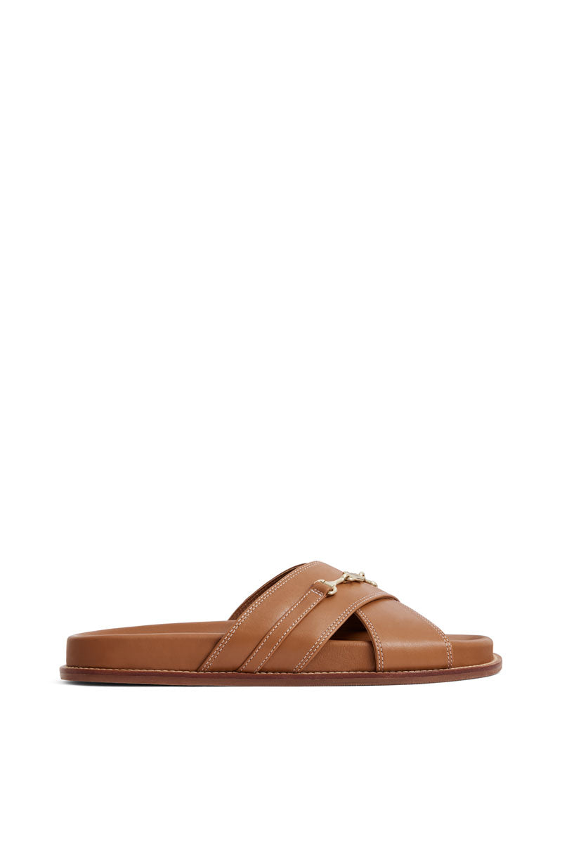 Fairfax & Favor Southwold Sandal Tan Leather
