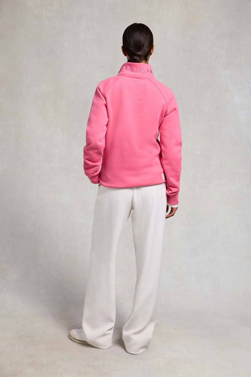 Holland Cooper Sporting Goods Zip Henley