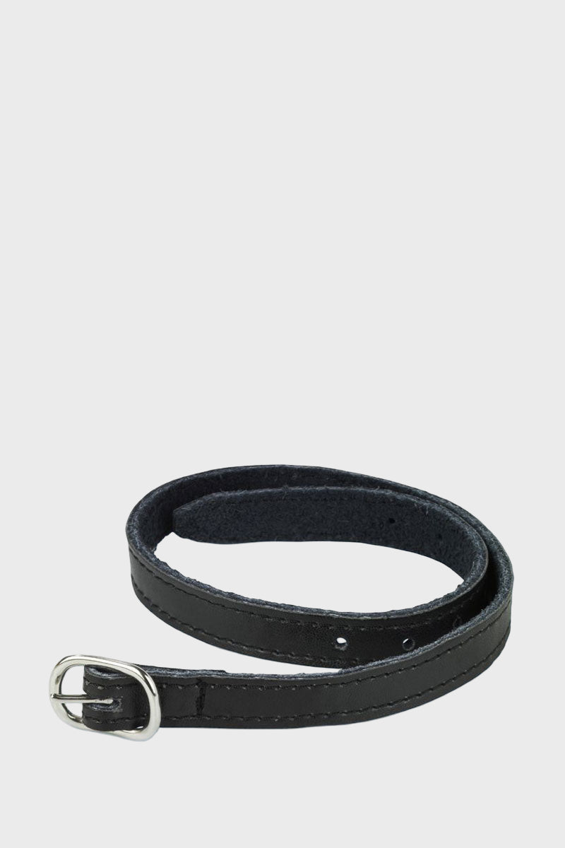 Stubben Leather Spur Straps Black/Black