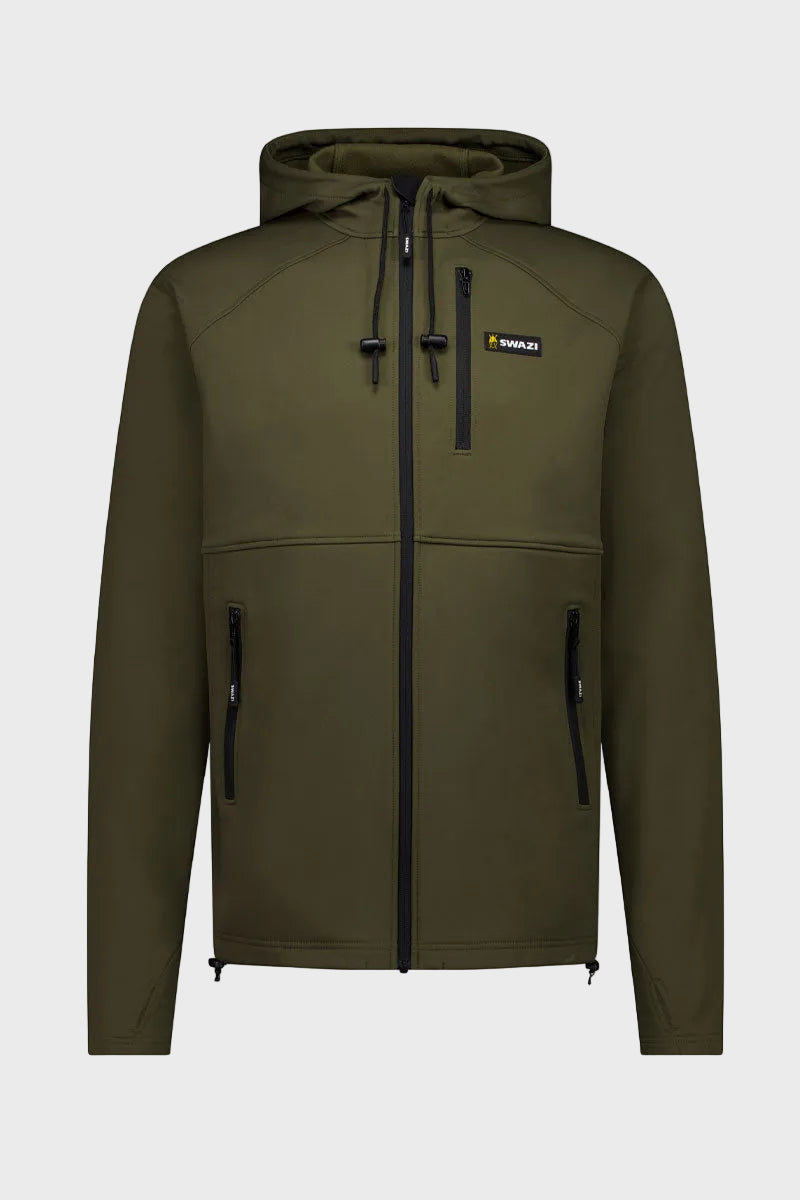 Swazi Men's Stalker Hooded Jacket Stone 