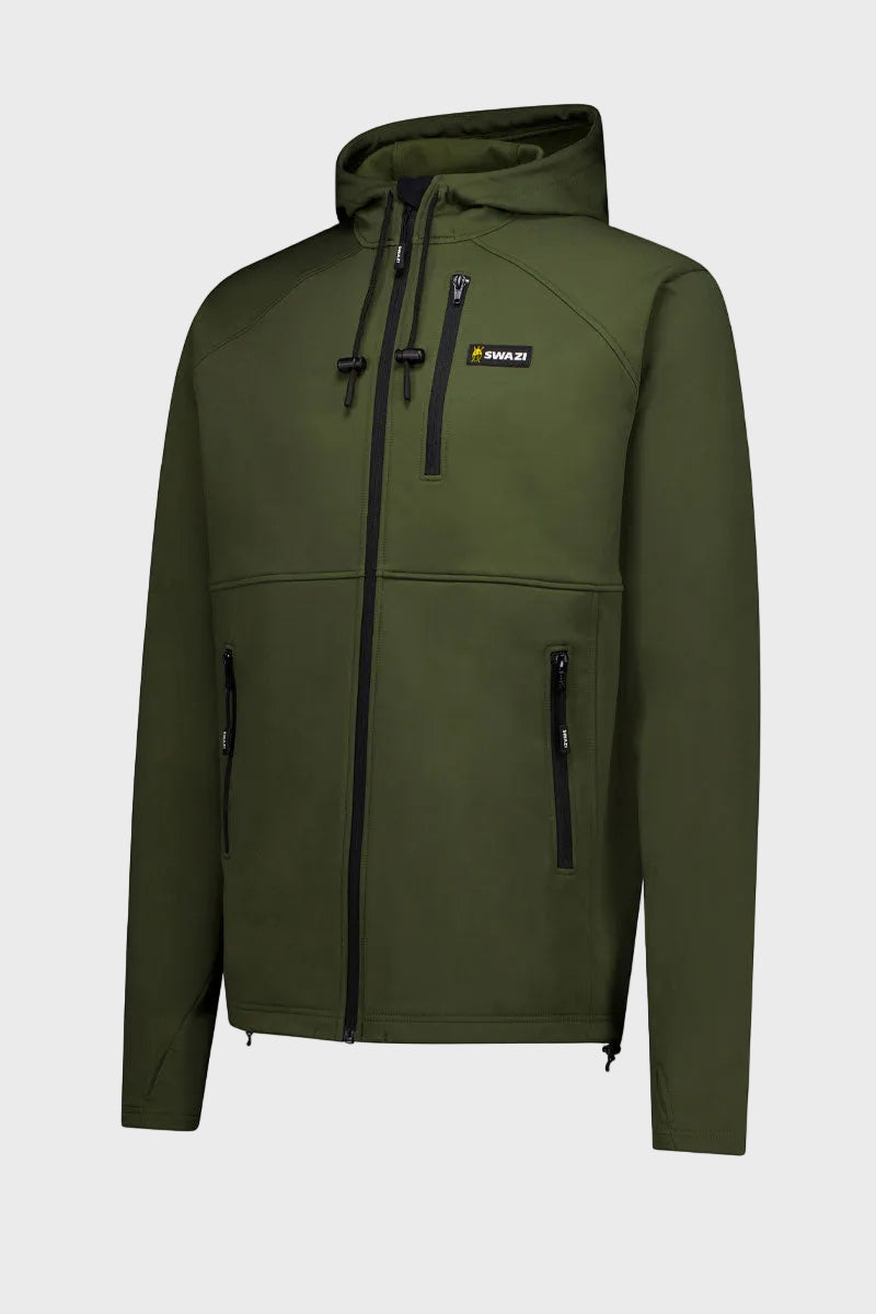 Swazi Men's Stalker Hooded Jacket Olive