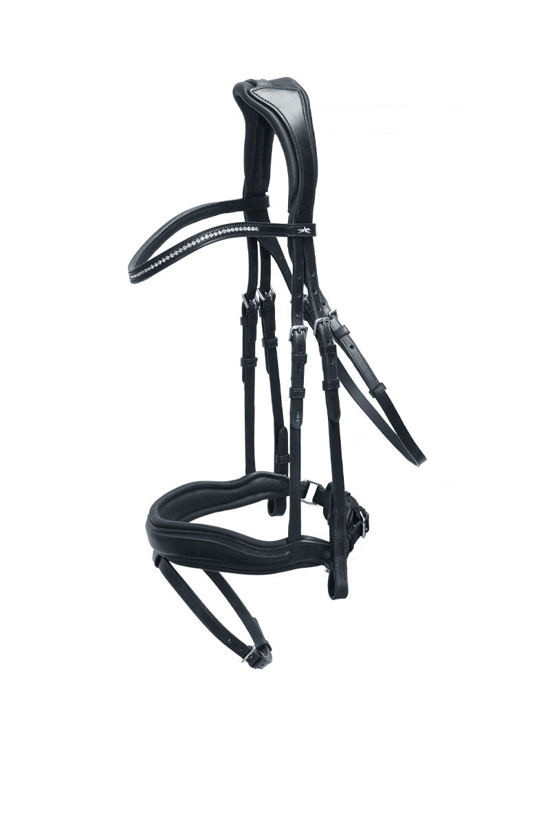 Schockemohle Stanford Bridle Black/Silver