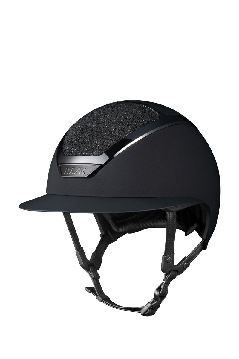 KASK Star Lady Chrome II Crystal Carpet Black/Black Frame with Black Crystals