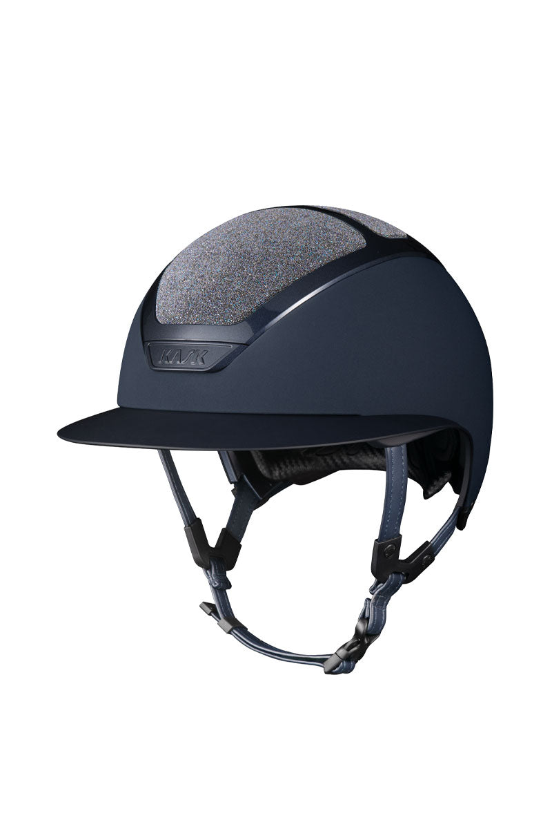 KASK Star Lady Chrome II Crystal Carpet Navy/Navy Frame with Parsh Crystals