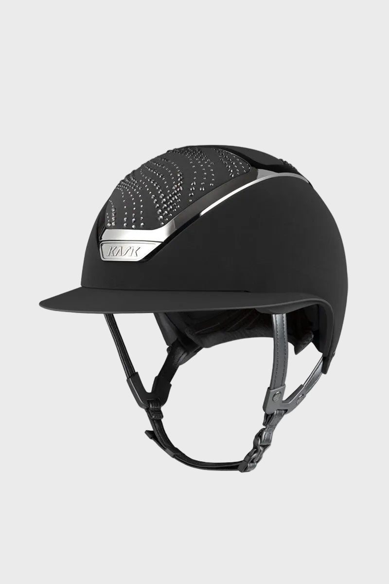 KASK Star Lady Chrome II Flow Black with Black Frame & Graphite Mix