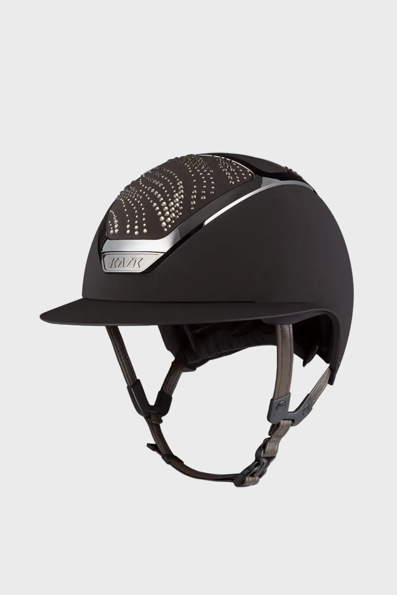 KASK Star Lady Chrome II Flow Brown with Brown Frame & Greige Mix