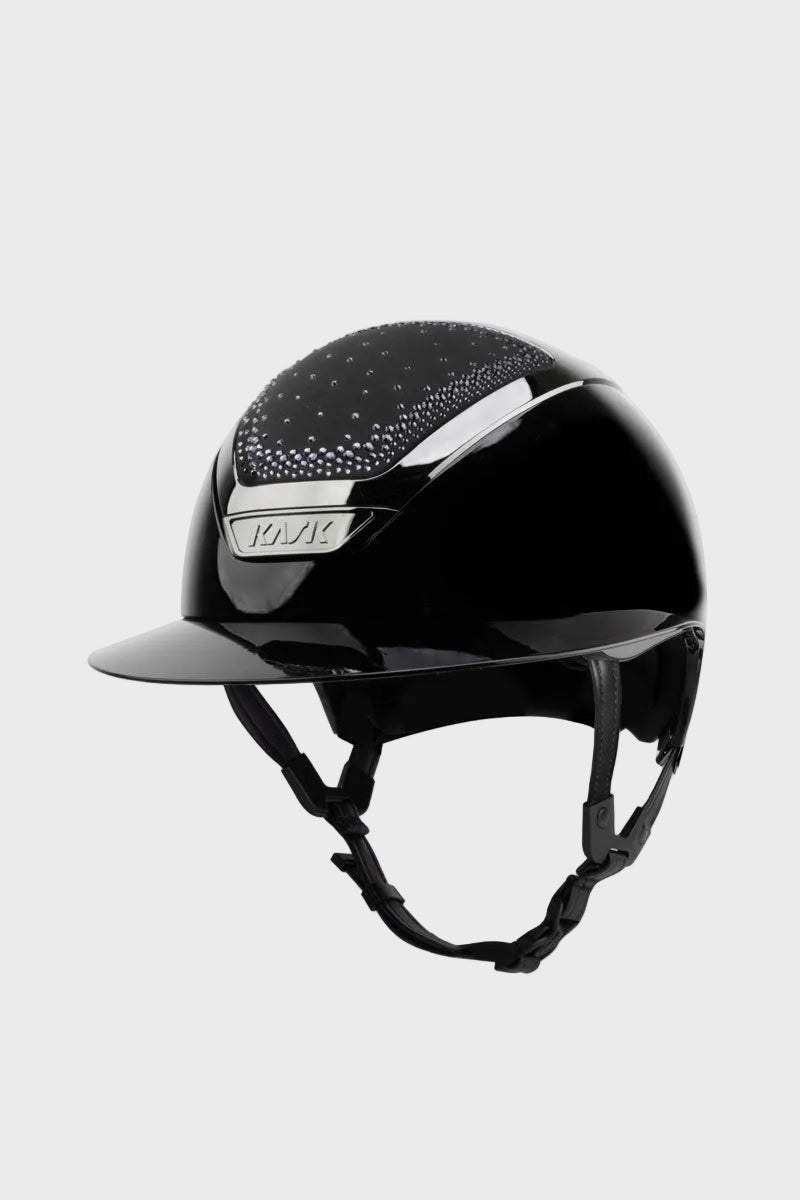 KASK Star Lady Pure Shine II In-Out Black with Black Frame & Black Graphite