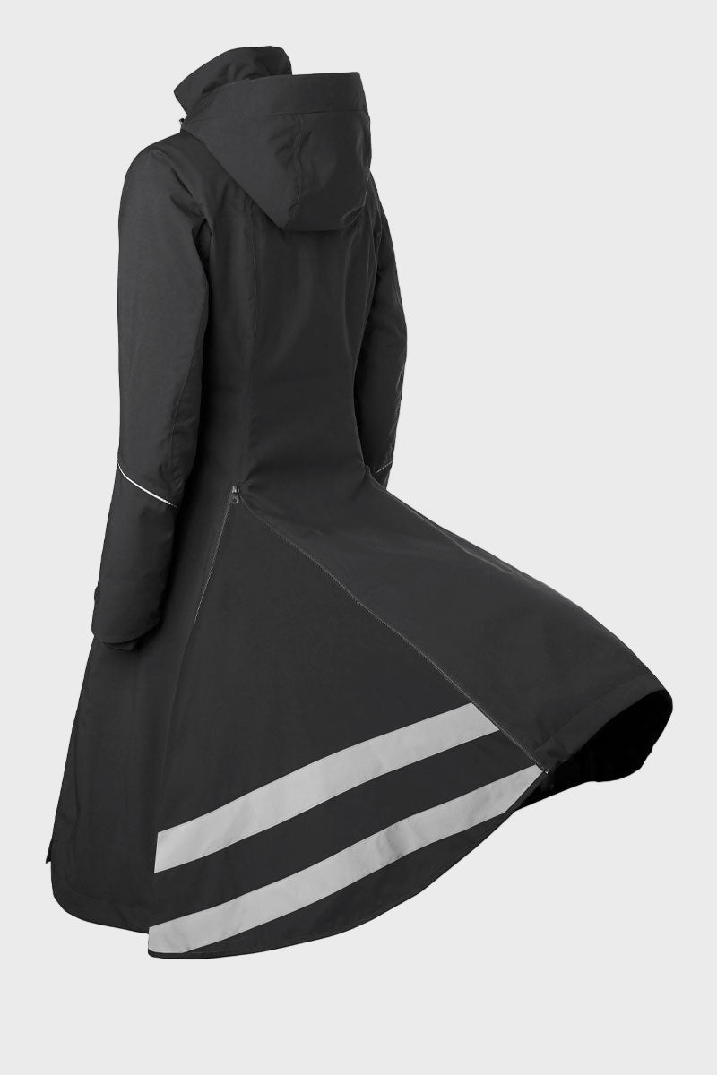 Stierna Nova Raincoat Ebony