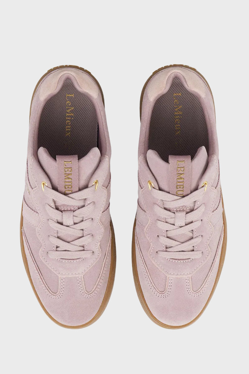 LeMieux Stockbridge Suede Trainers Wild Rose 