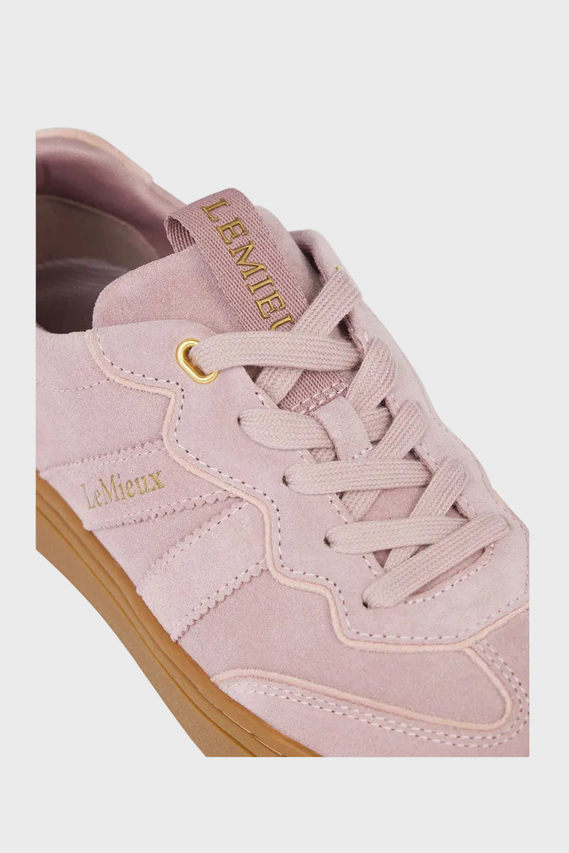 LeMieux Stockbridge Suede Trainers Wild Rose 
