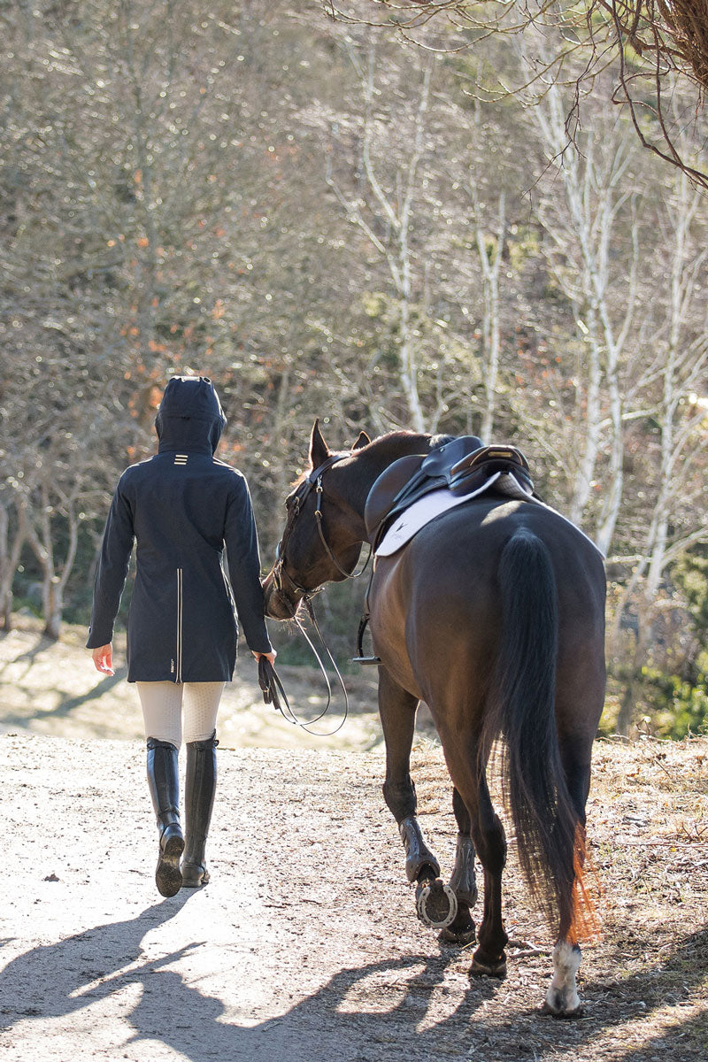 Stierna Storm Raincoat Navy