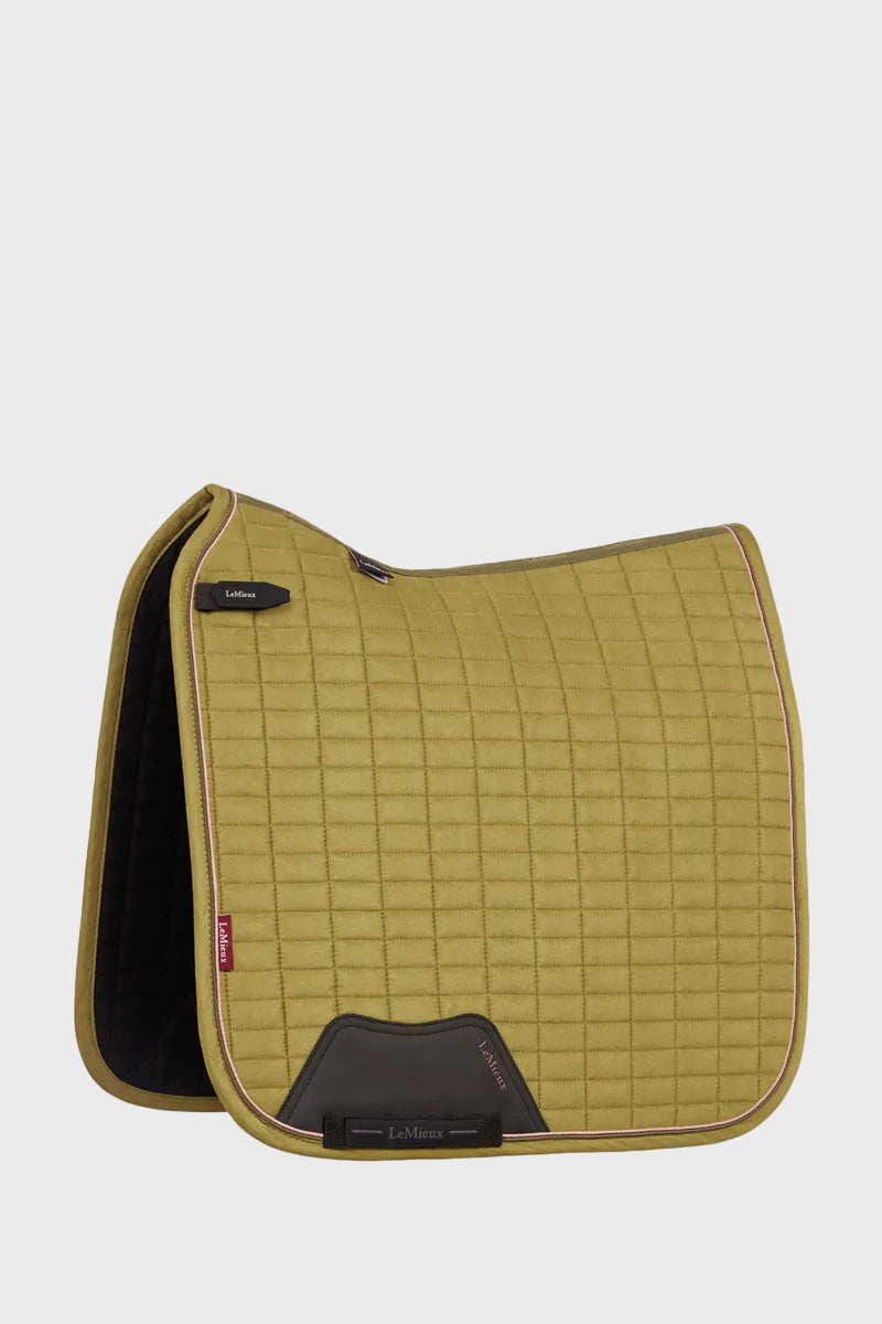 LeMieux Suede Dressage Square Gooseberry 