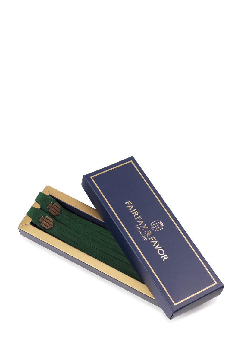 Fairfax & Favor Boot Tassels Forest Green