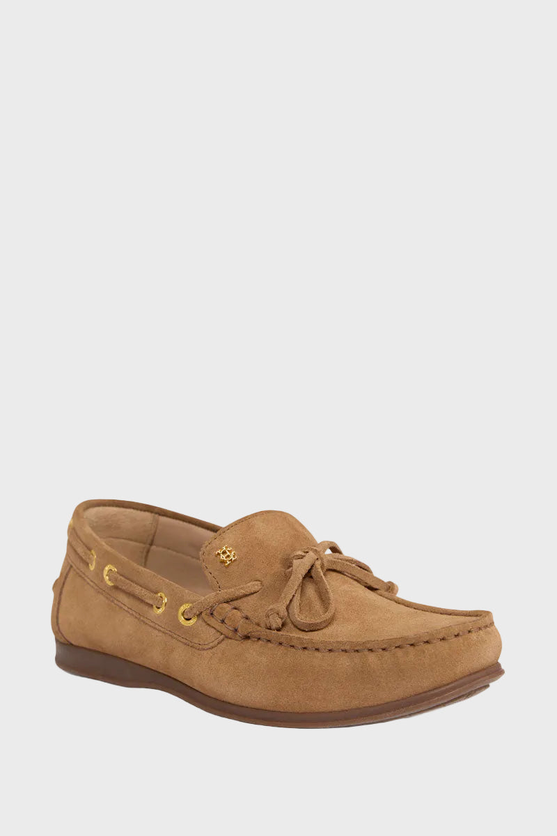Holland Cooper Deck Shoe Taupe