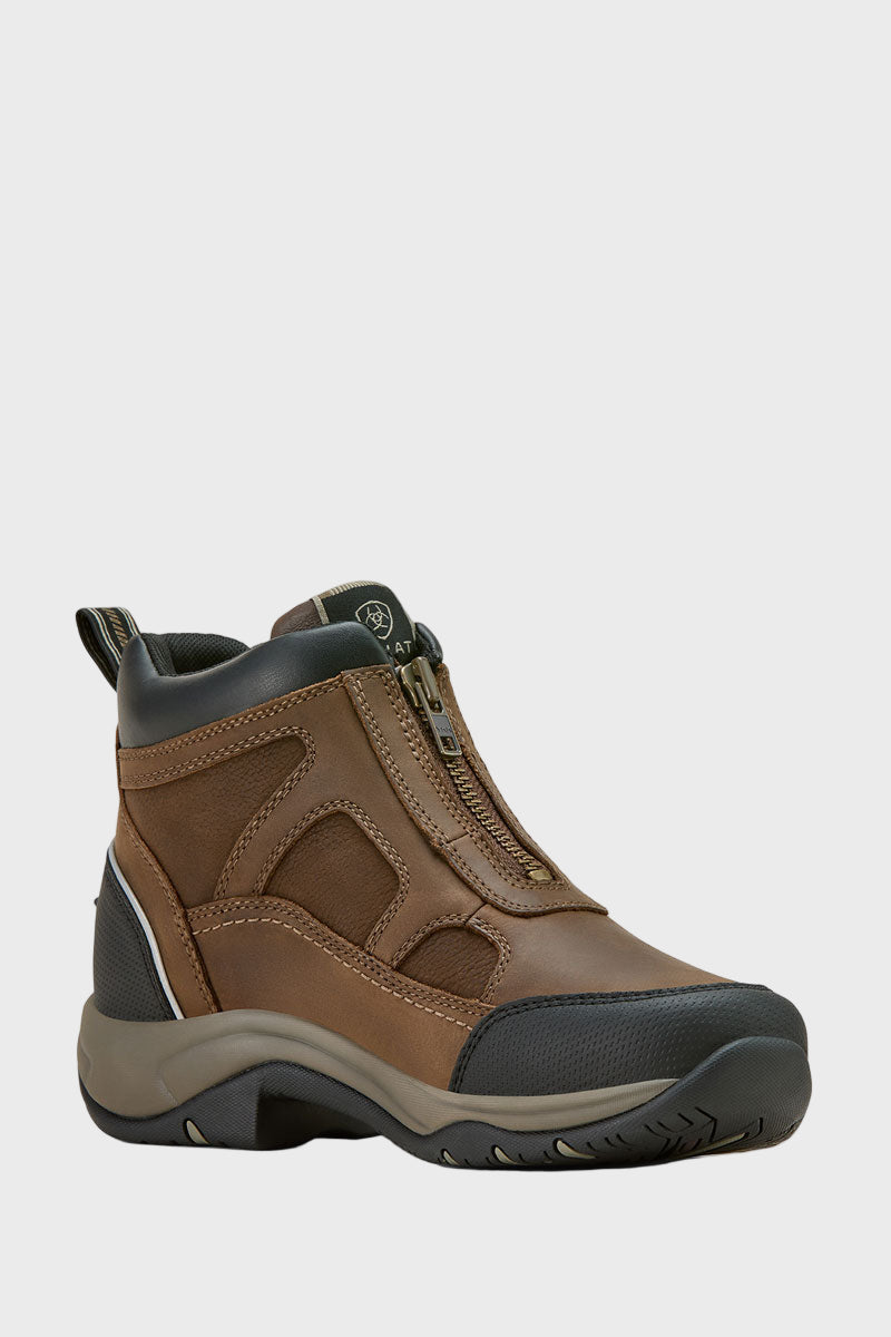 Ariat Terrain Zip Waterproof Boot Palm Brown