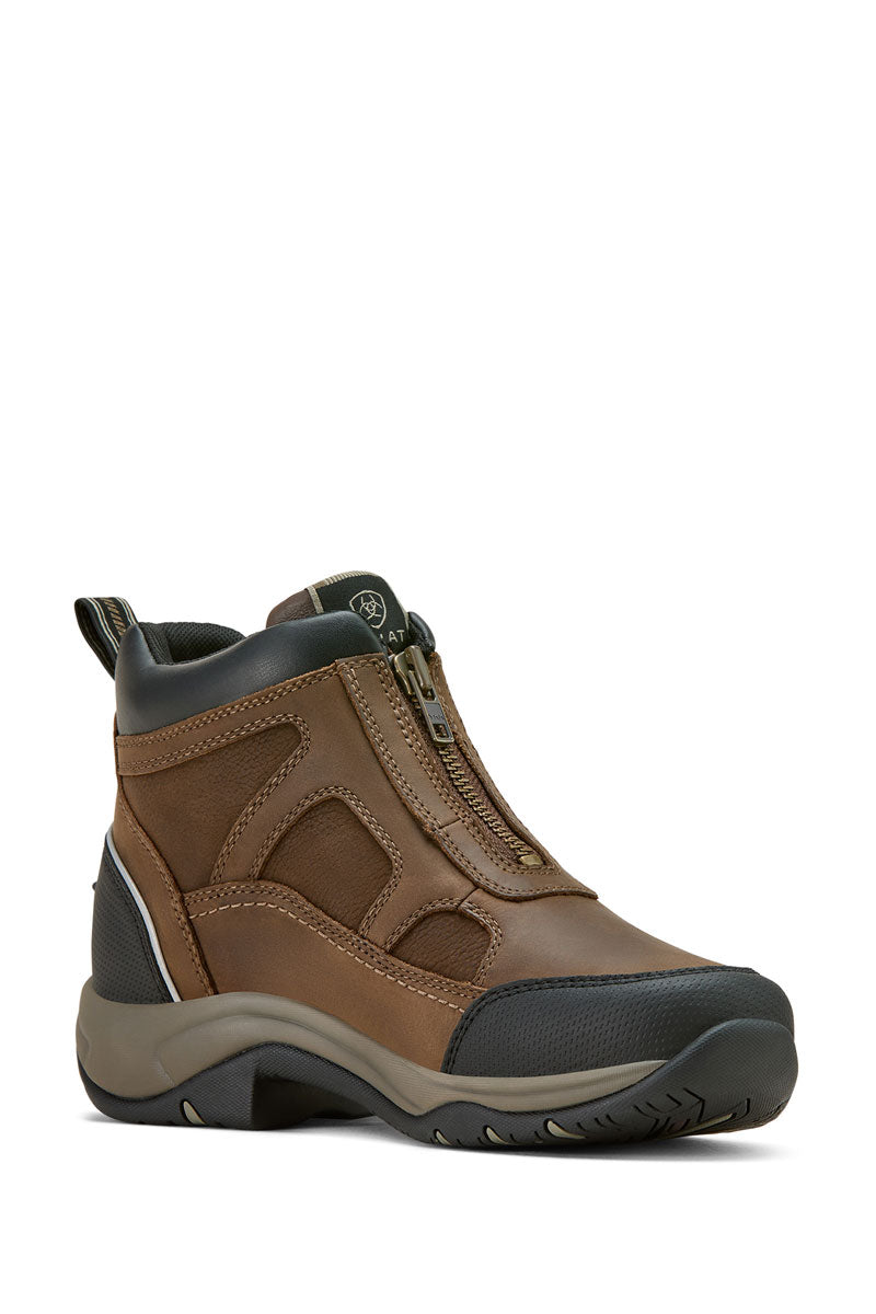 Ariat Terrain Zip Waterproof Boot Palm Brown