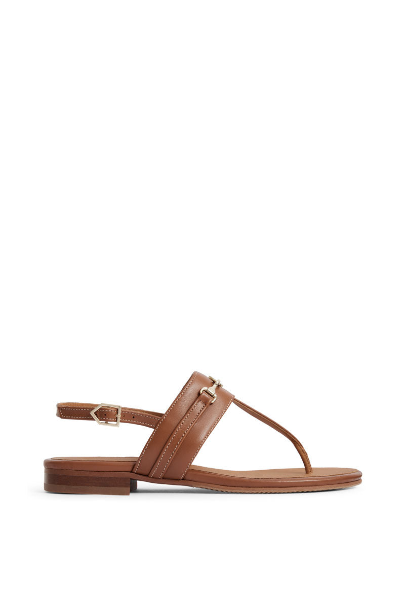 Fairfax & Favor Thornham Sandal Tan Leather