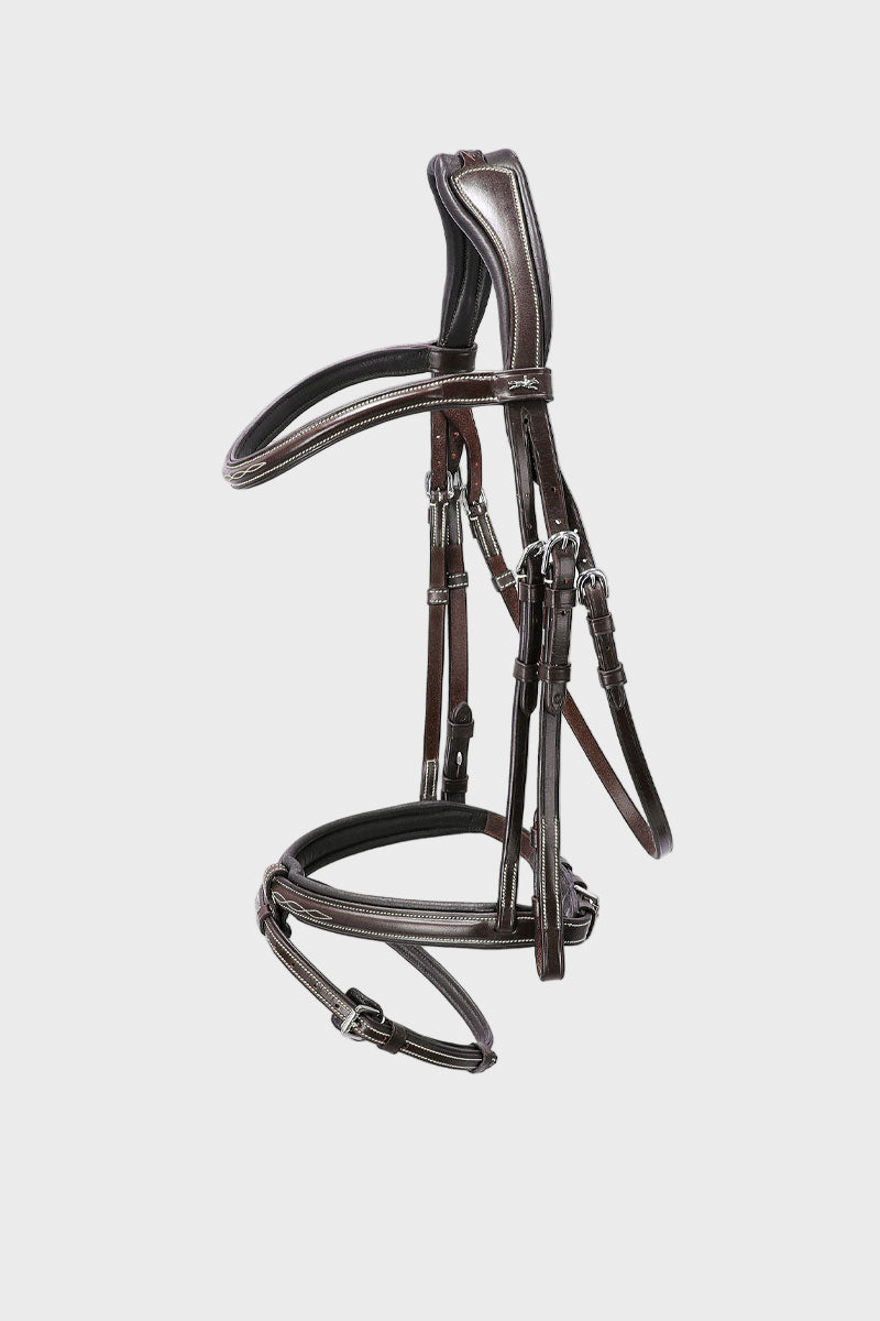 Schockemohle Tokyo F Select Bridle Espresso/Silver