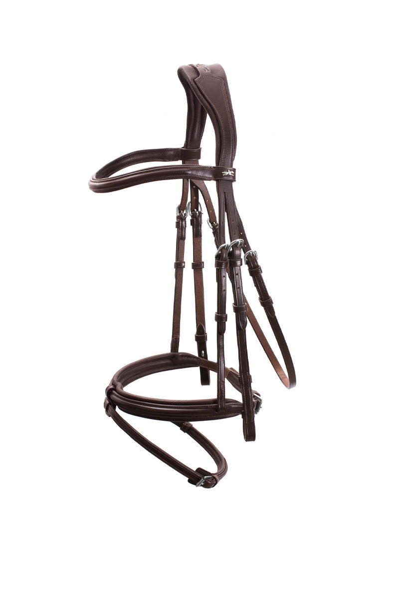 Schockemohle Tokyo Select Bridle Espresso/Silver