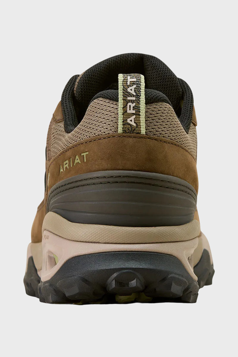 Ariat Traverse Low Waterproof Hiking Shoe Brown Bark 