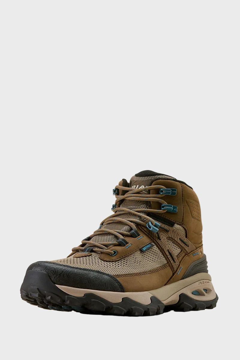 Ariat Traverse Mid Waterproof Hiking Boot Brown Bark 