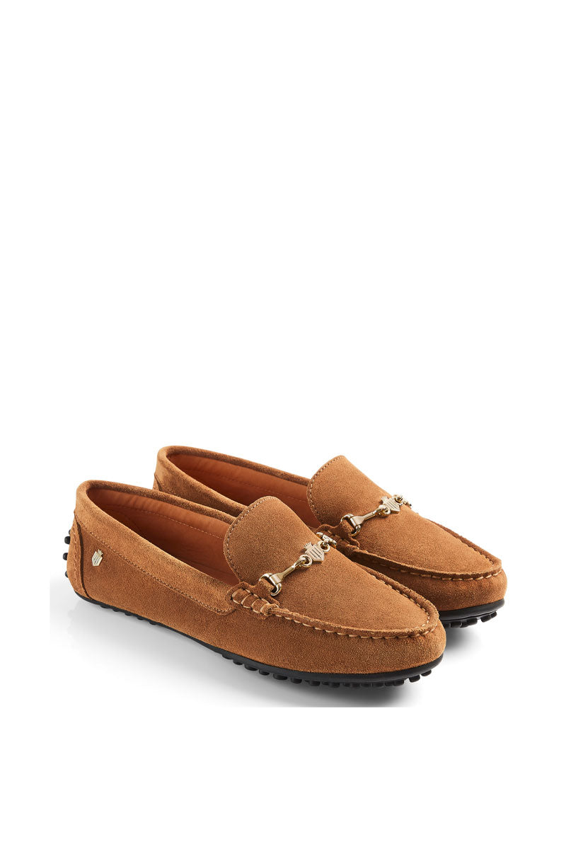 Fairfax & Favor Trinity Driver Tan Suede