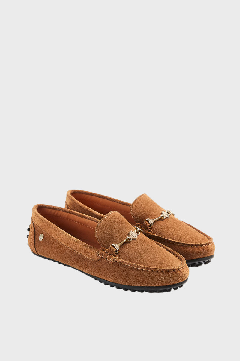 Fairfax & Favor Trinity Driver Tan Suede