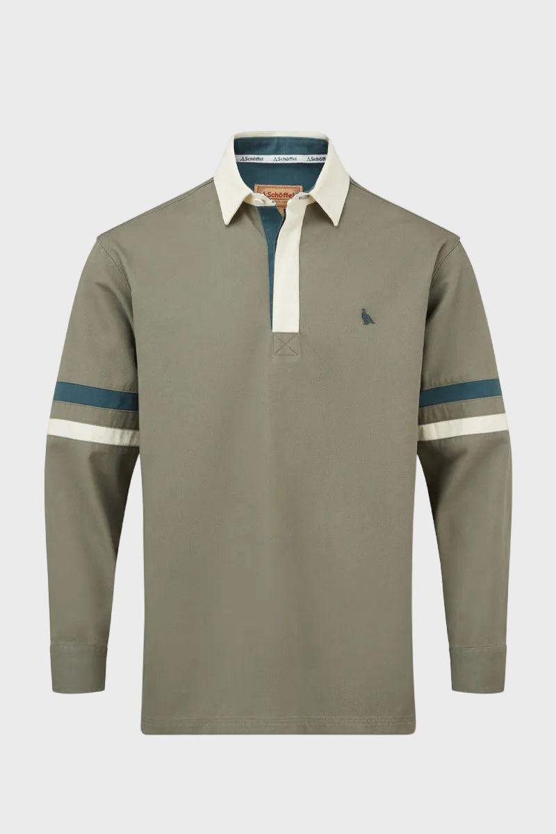 Schoffel Men's Truro Deck Shirt Agave Green