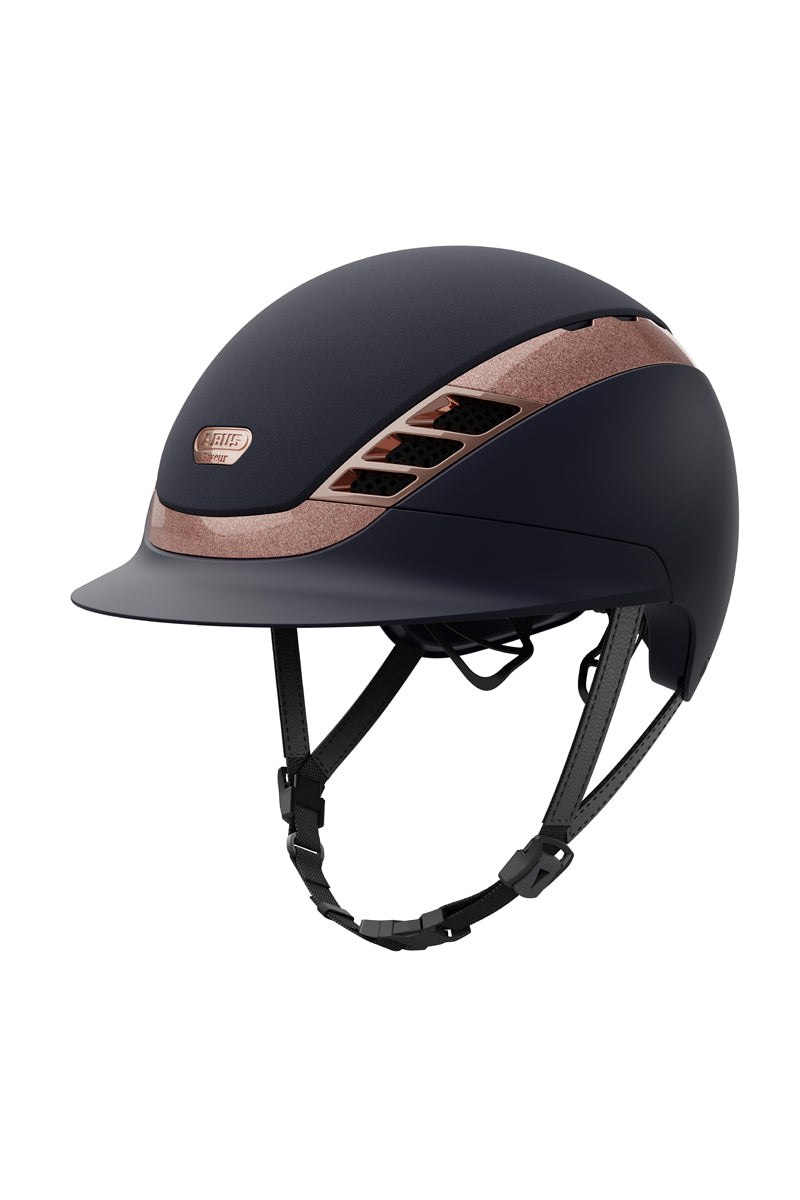 Abus AirLuxe Supreme Helmet Midnight Blue-Rose Gold