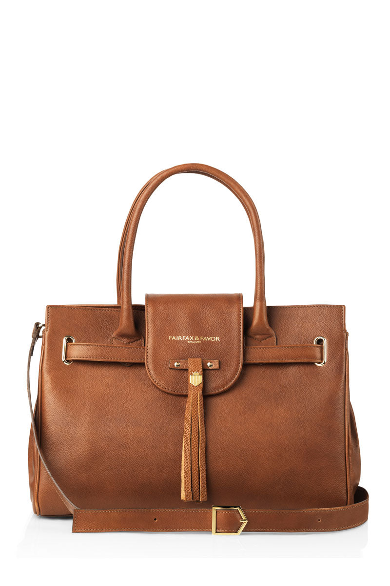 Fairfax & Favor Windsor Handbag Tan Leather