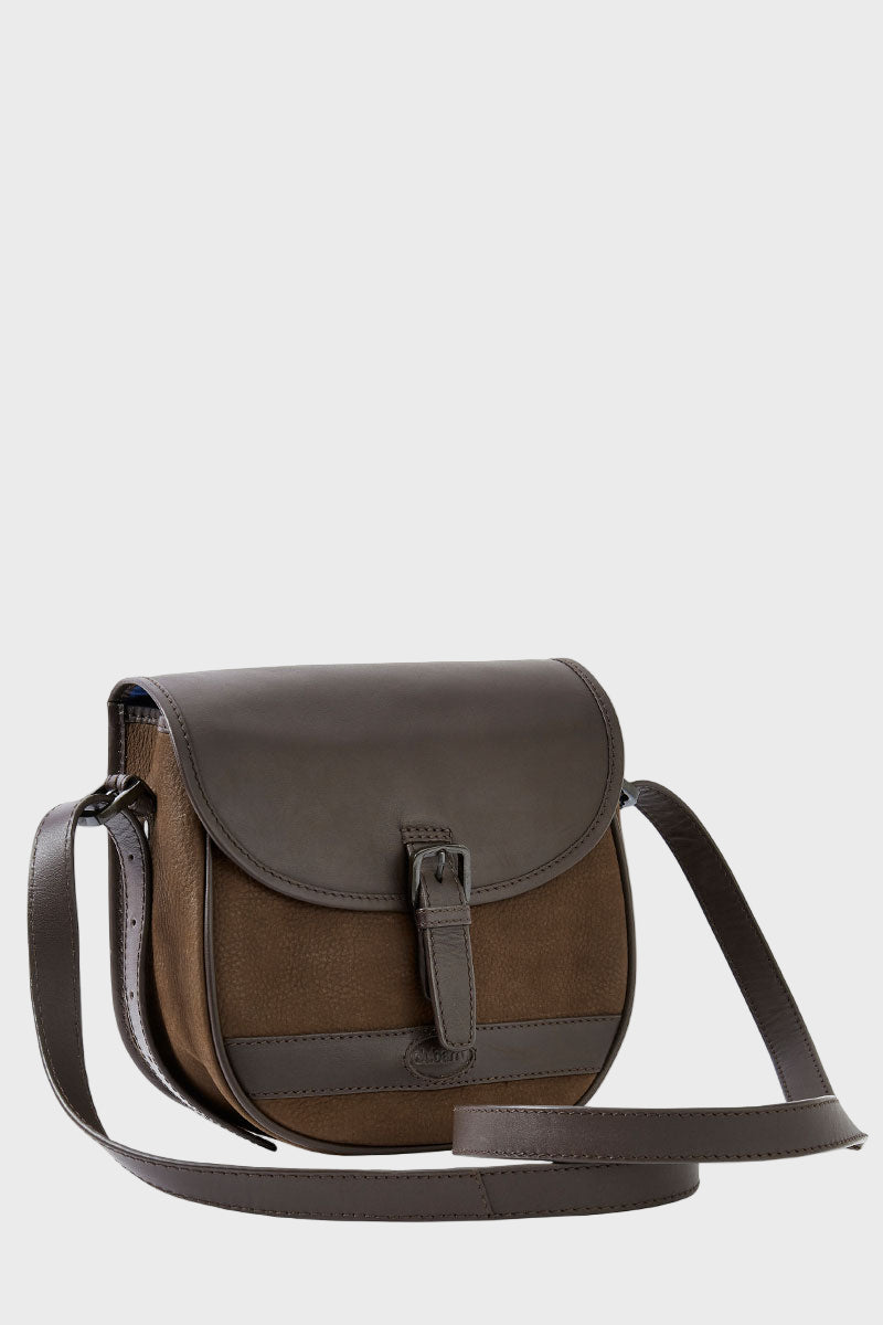 Dubarry Clara Leather Saddle Bag Walnut